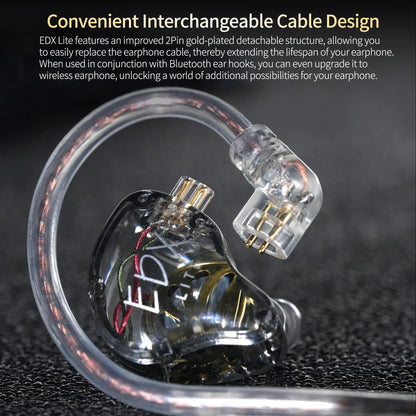 KZ EDX LITE jack with mic