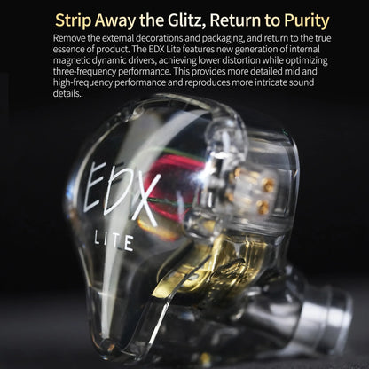 KZ EDX LITE jack with mic